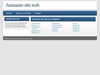 Annuaire de sites en ligne